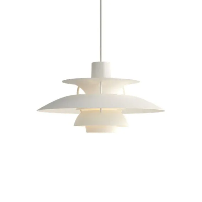 Gecertificeerd Louis Poulsen PH5 mini Monochrome hanglamp-Wit