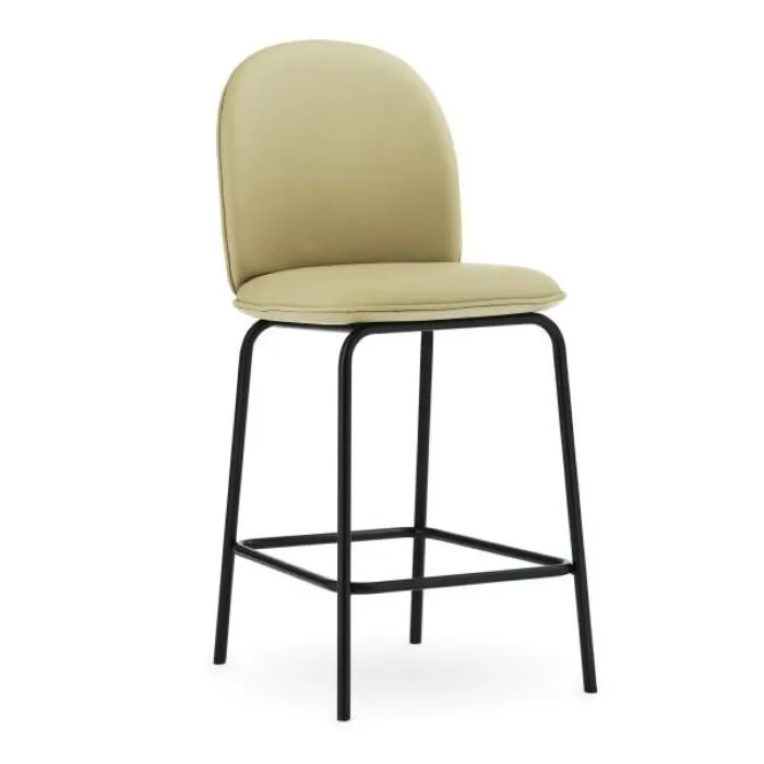 Nu Kopen Normann Copenhagen Ace full upholstery barkruk-Ultra Leather-Zithoogte 65 cm