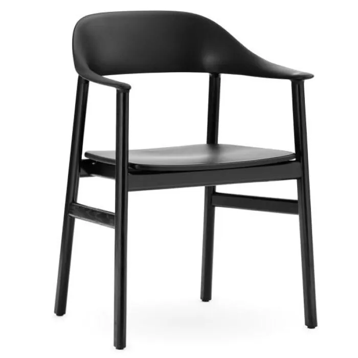 Normann Copenhagen Herit Black armstoel Express Levering