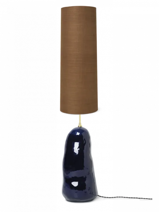Ferm Living Hebe L vloerlamp-Deep Blue - Curry Op = Op