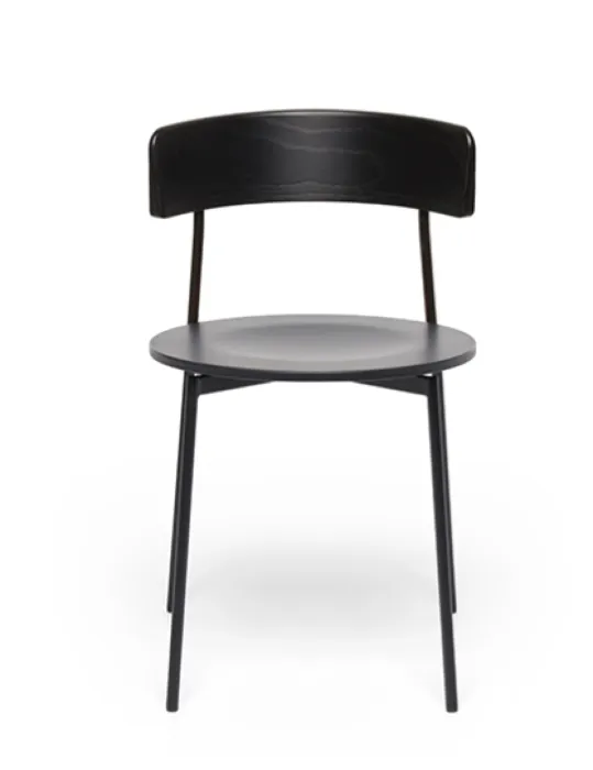 Lage Prijs FEST Friday eetkamerstoel smalle rug-Black
