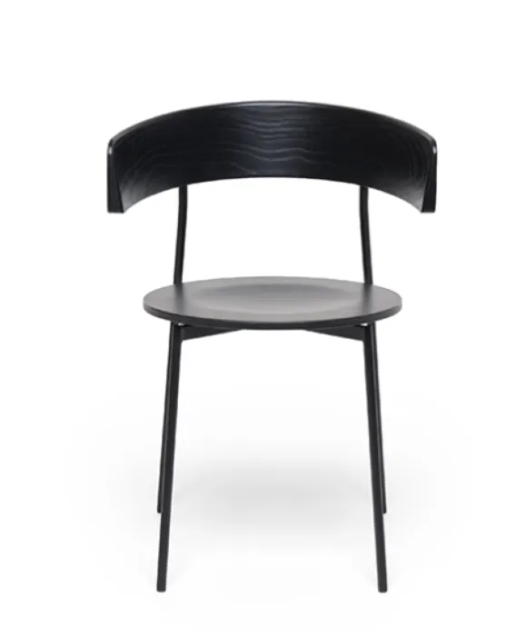FEST Friday eetkamerstoel brede rug-Black Gratis Retour