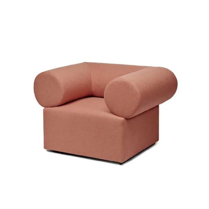 Beperkt Aanbod Puik Chester fauteuil-Rose