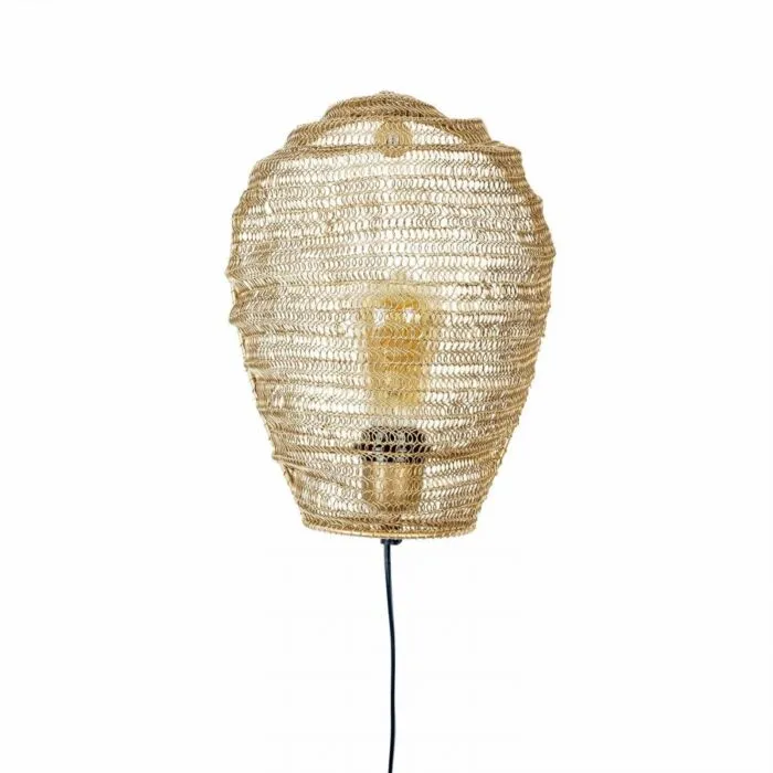 Tijdelijk Beschikbaar vanHarte Lena wandlamp-Brass
