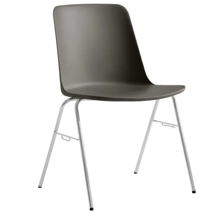 &tradition Rely HW27 stoel-Stone grey Flitsaanbieding