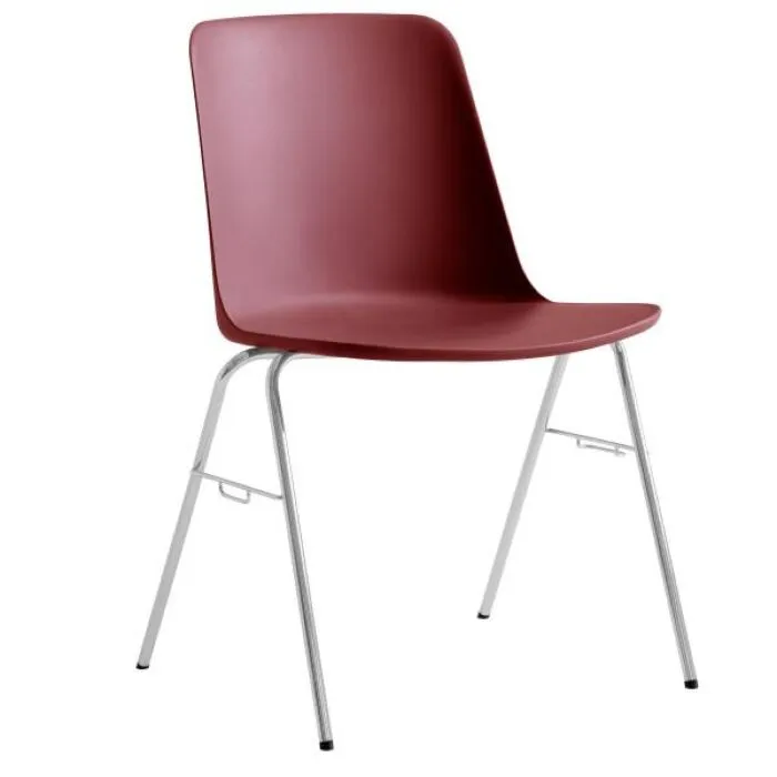 Merkproduct &tradition Rely HW27 stoel-Roodbruin