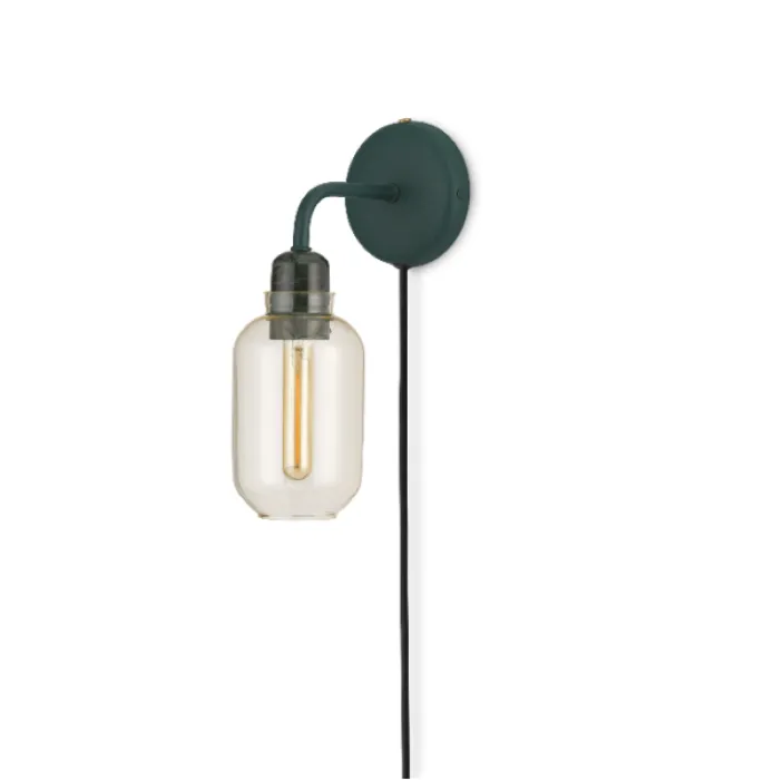 Snelle Levering Normann Copenhagen Amp wandlamp-Gold/Green