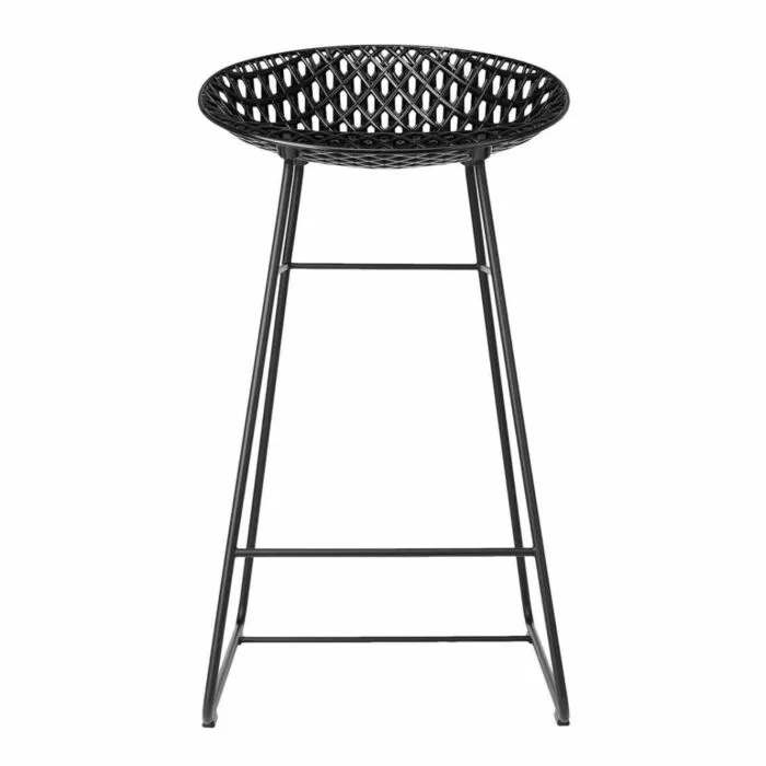 Speciale Aanbieding Kartell Smatrik barkruk-Zwart-zwart