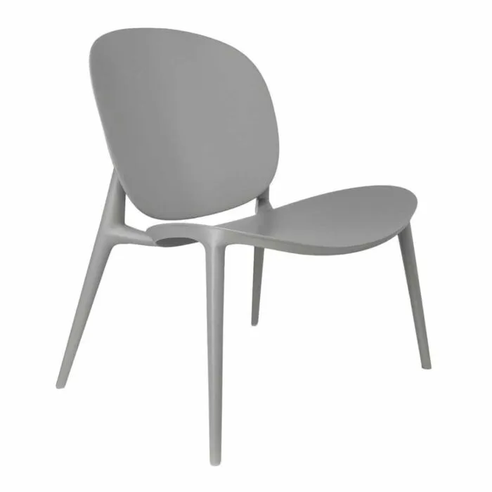 Kartell Be Bop fauteuil-Grijs Seizoensaanbieding