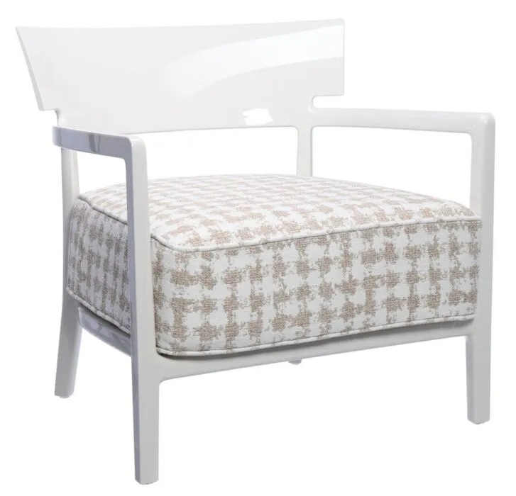 Hete Deal Kartell Cara fauteuil-Ivoor-Fancy