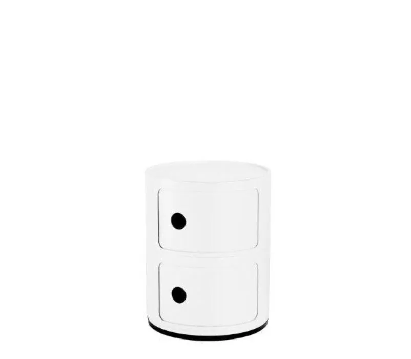 Kartell Componibili Recycled kastje-Wit-2 hoog Favoriet