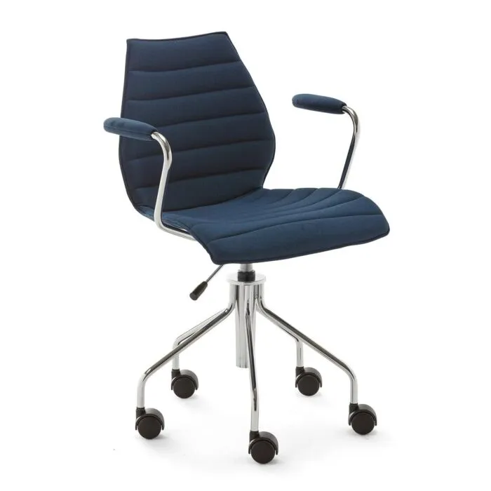Lage Kosten Kartell Maui Soft Noma bureaustoel-Blauw