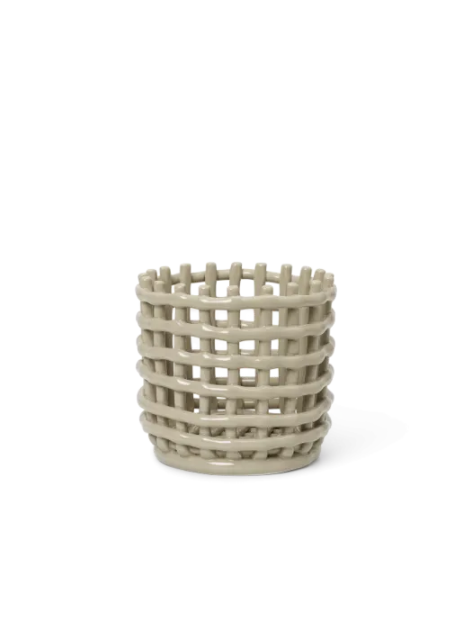 Favoriet Ferm Living Keramiek Small mand-Cashmere
