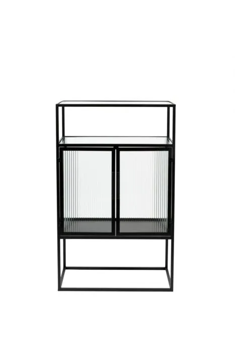 Dutchbone Boli cabinet black kast-Medium Voordeelprijs