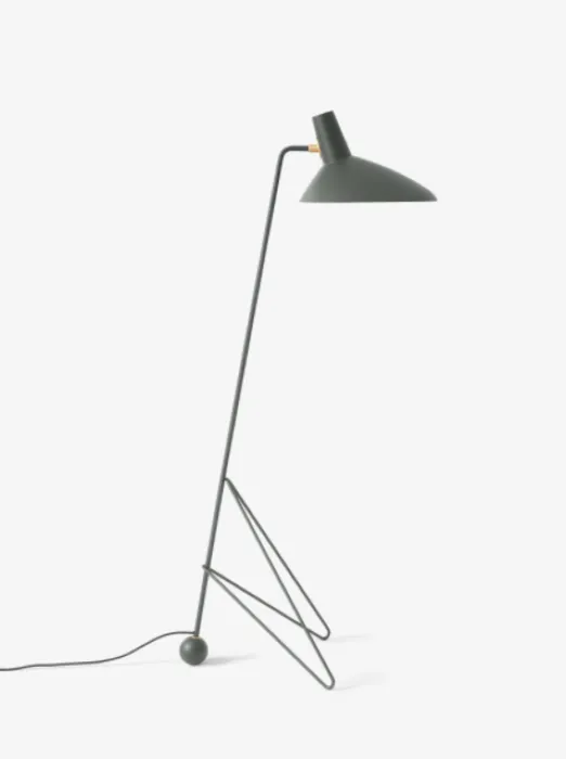 Betrouwbaar &tradition Tripod HM8 vloerlamp-Moss