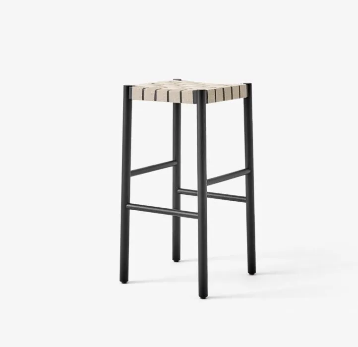 Beste Prijs &tradition Betty TK8 barkruk -Black - Natural