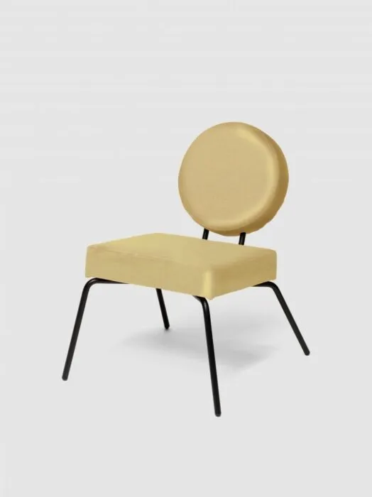 Meest Verkocht Puik Option Lounge fauteuil-Beige-Vierkante zit, ronde rug