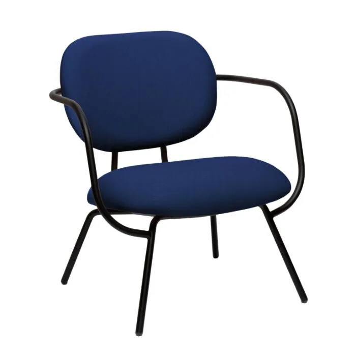 Aanbieding Puik Pi fauteuil met armleuning-Donker blauw
