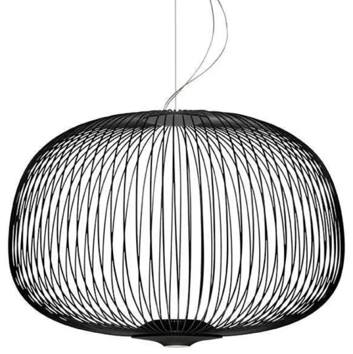 Speciale Aanbieding Foscarini Spokes 3 LED dimbaar hanglamp-Zwart