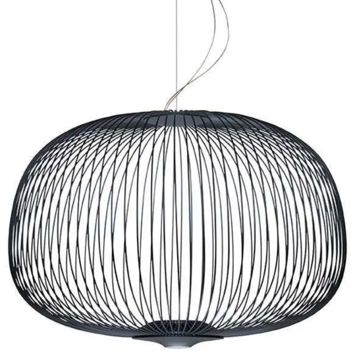 Actieprijs Foscarini Spokes 3 LED dimbaar hanglamp-Grafiet