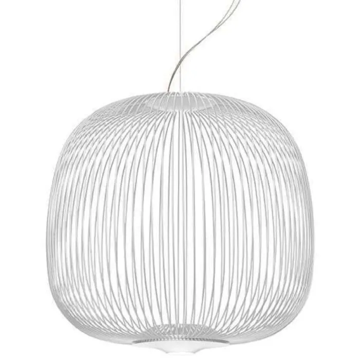Foscarini Spokes 2 Midi LED dimbaar hanglamp-Wit Express Levering