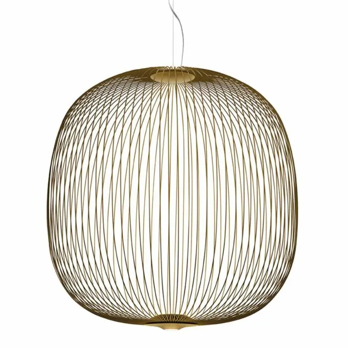 Speciale Aanbieding Foscarini Spokes 2 Large LED dimbaar hanglamp-Goud