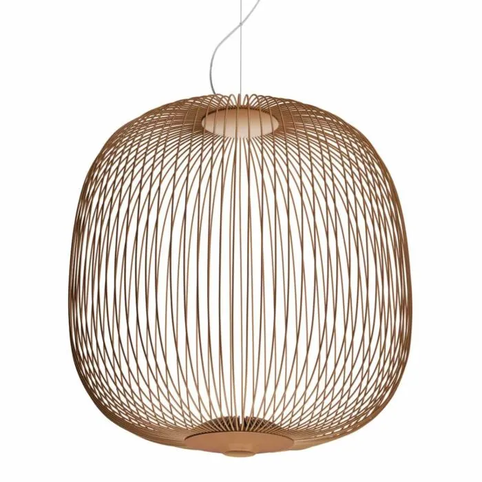 Foscarini Spokes 2 Large LED dimbaar hanglamp-Koper Bestel Nu