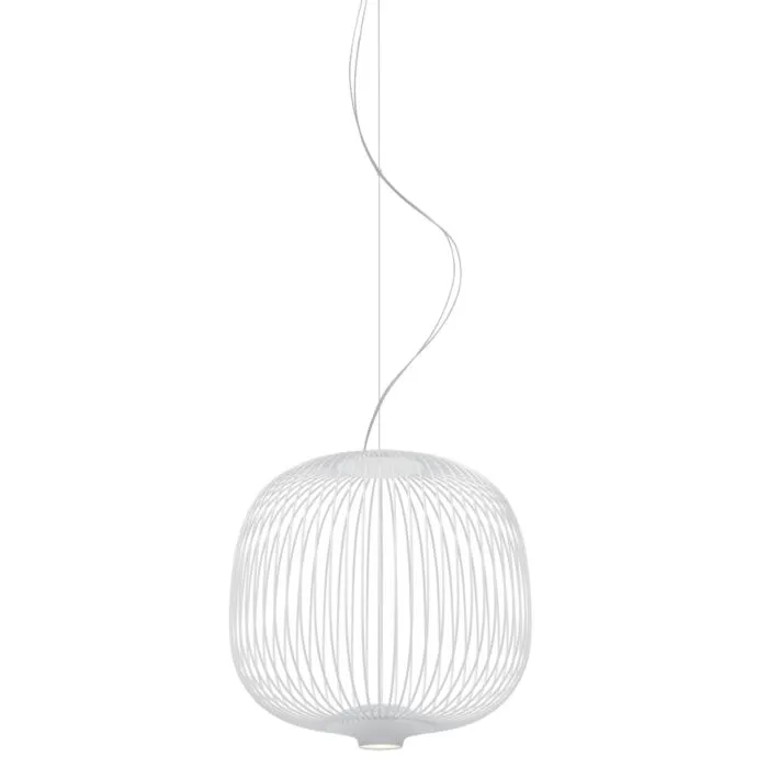 Finale Uitverkoop Foscarini Spokes 2 Piccola LED niet dimbaar hanglamp-Wit