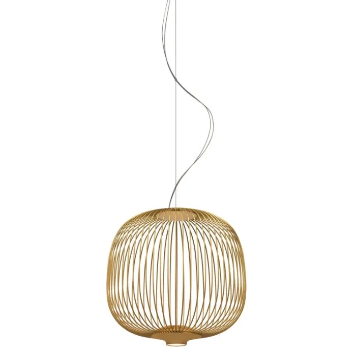 Foscarini Spokes 2 Piccola MyLight LED hanglamp dimbaar Bluetooth-Goud Betrouwbaar