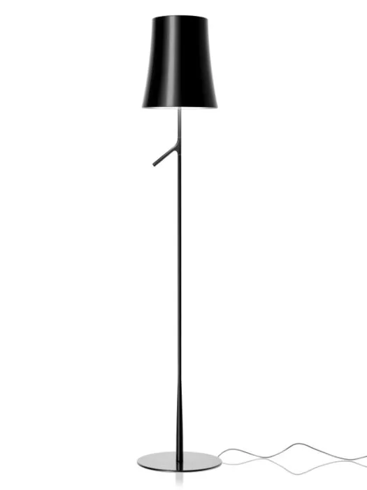 Foscarini Birdie aan/uit vloerlamp-Grafiet Populair