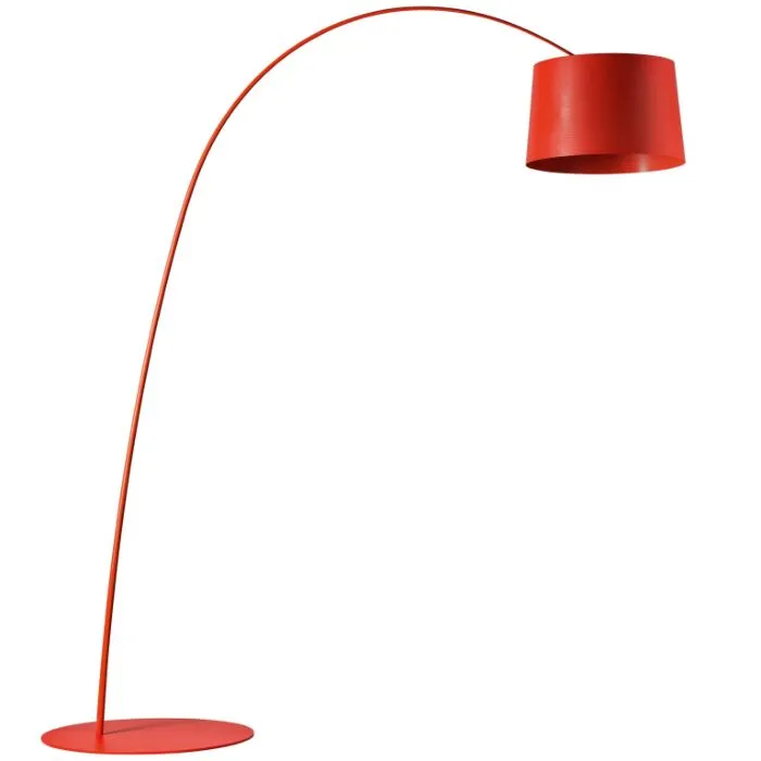 Op = Op Foscarini Twiggy LED MyLight vloerlamp-Rood