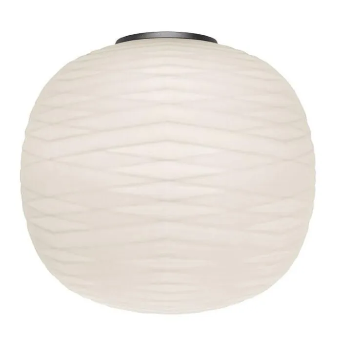 Premium Foscarini Gem Semi wandlamp-Grafiet