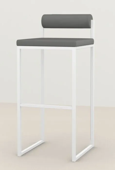 Studio HENK Bolster Bar Stool wit frame-Cube Grey 65-98 cm Bestel Nu
