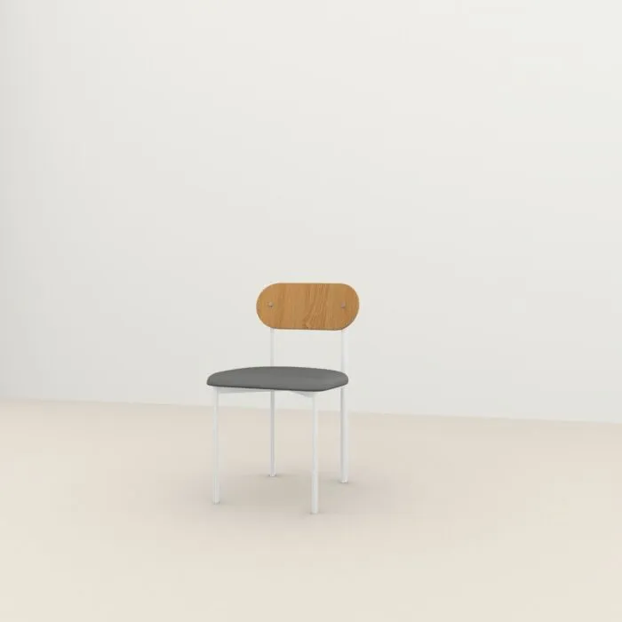 Studio HENK Oblique Chair wit frame-Cube Grey 65-Hardwax oil natural Bestseller