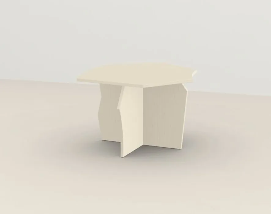 Studio HENK Scissors Coffee Table 70-Parel wit Nieuw
