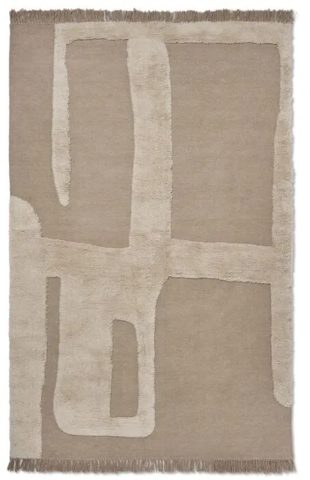 Ferm Living Alley Wool vloerkleed-Large Tijdelijk Beschikbaar