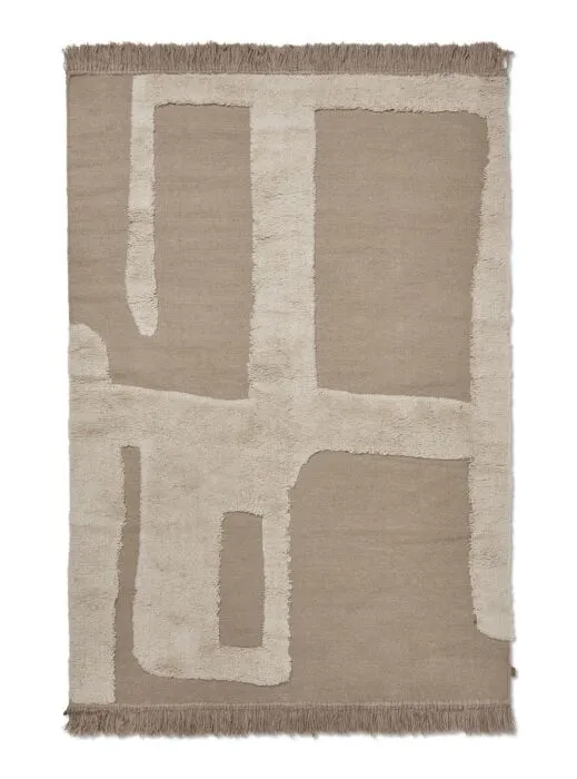 Fabrieksprijs Ferm Living Alley Wool vloerkleed-Small