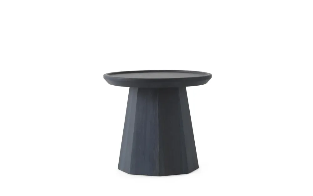Gratis Retour Normann Copenhagen Pine tafel - 45x40,6 cm (Øxh)-Dark Blue