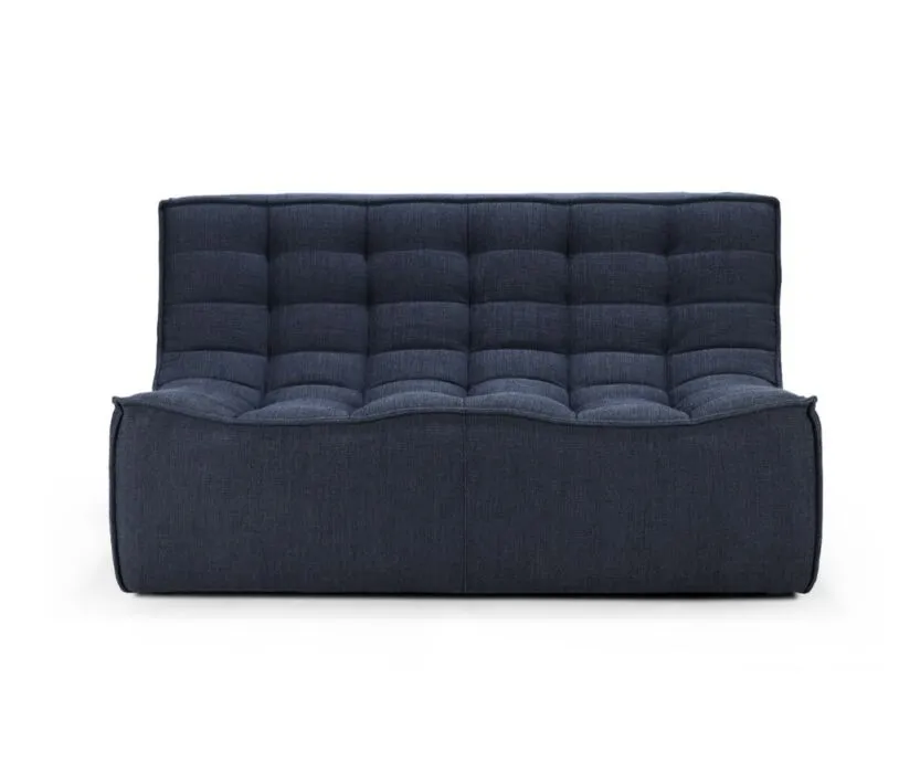 Beperkt Aanbod Ethnicraft N701 Sofa 2-zits bank-Graphite