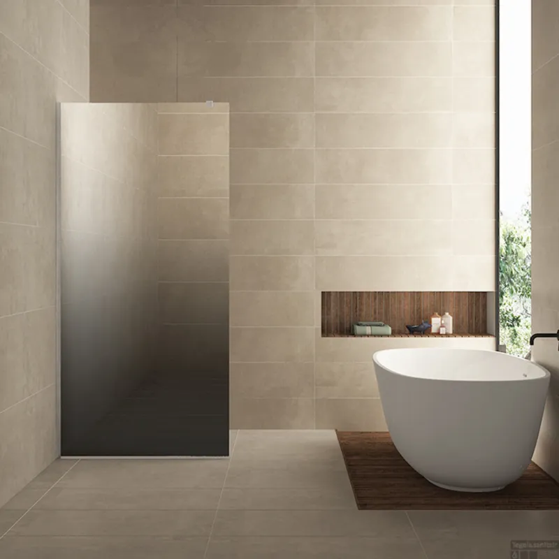 Speciale Aanbieding Glasplaat Wiesbaden Slim Spiegelrook Naar Helder Glas Nano 900x2000 8mm