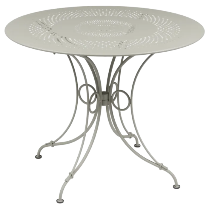 Veilige Betaling Fermob 1900 tuintafel Ø96 cm-Clay Grey