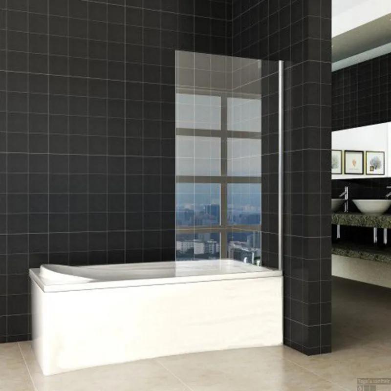 Vaste Badwand Wiesbaden 80x150 cm 6mm NANO Coating Veilige Betaling