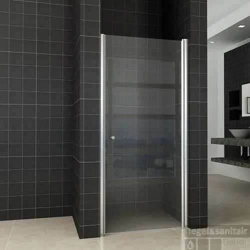 Korting Nisdeur Wiesbaden met profiel 90x200 cm 8mm NANO coating