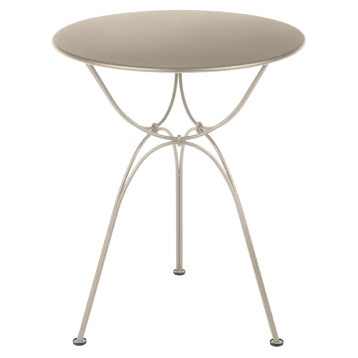 Fermob Airloop tuintafel Ø60cm-Nutmeg Laatste Versie