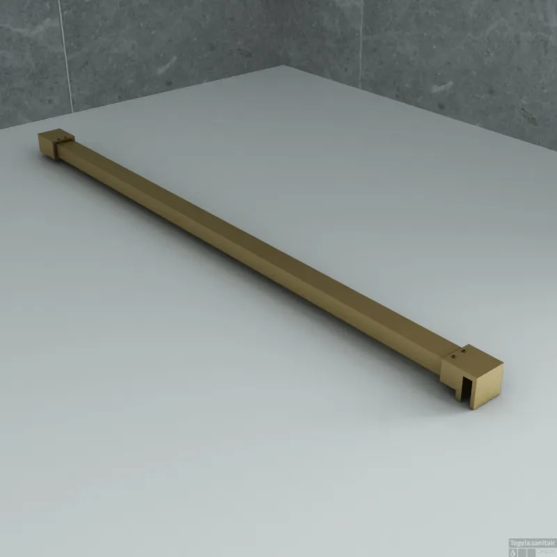 Stabilisatiestang BWS Antonia Tot 100 cm Geborsteld Goud Gratis Retour