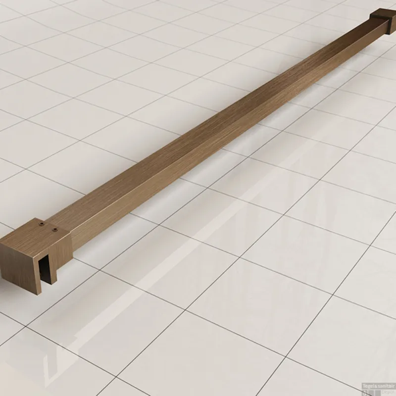Stabilisatiestang Wiesbaden Slim 120 Cm Geborsteld Brons Koper Populair