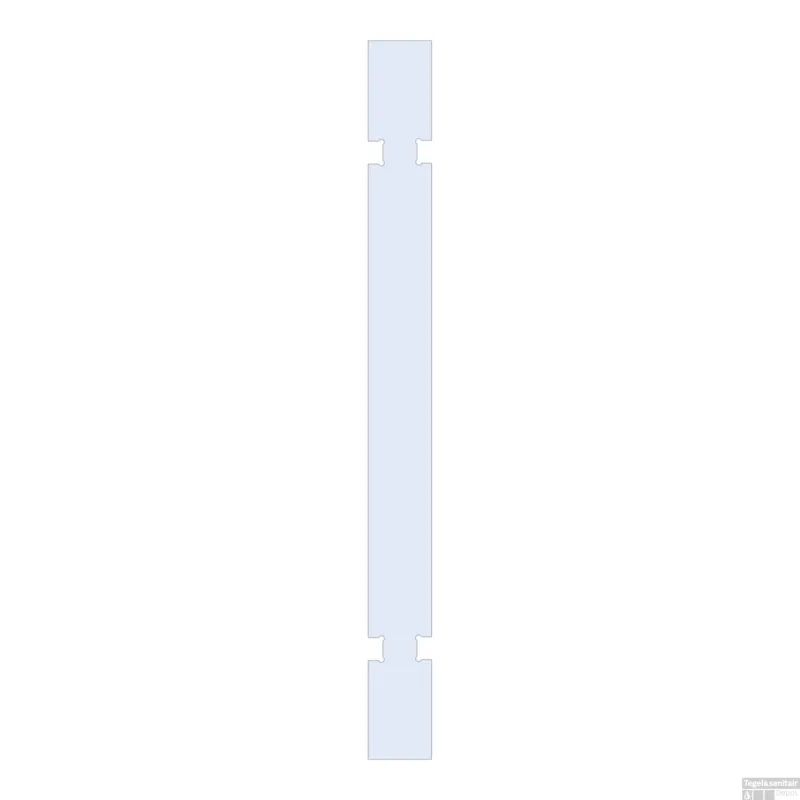 BRAUER Wand 30 helder glas tweezijdige uitsparingen Aanbieding