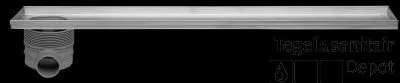 Must-Have Easy Drain Multi Inbouwdeel 9 X 60 Cm. Zij Uitloop Rvs