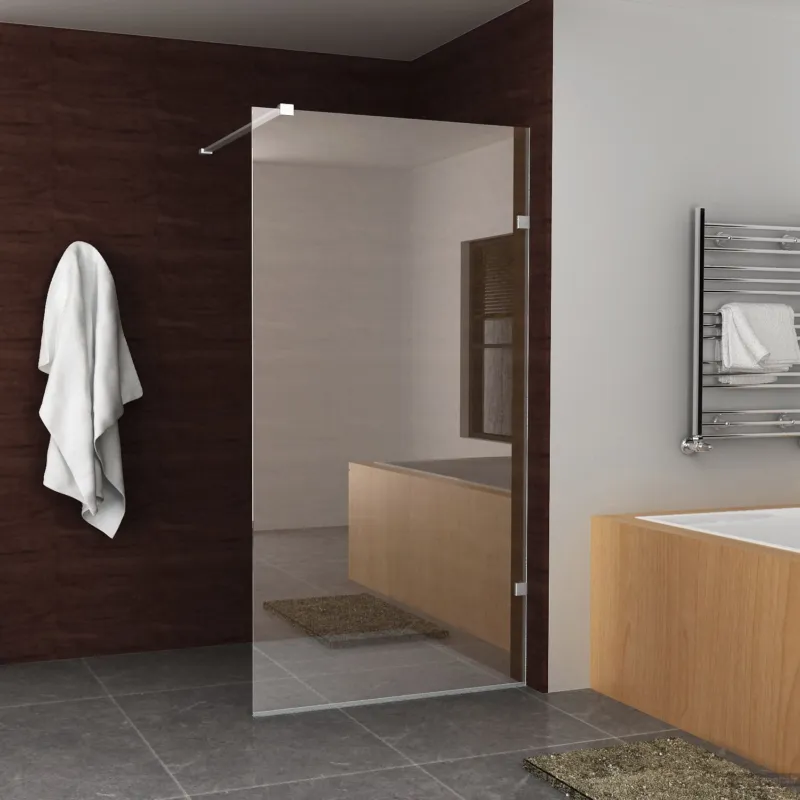 BWS Edge Douchewand Profielloos 70x200 cm 8 mm NANO coating Koop Vandaag