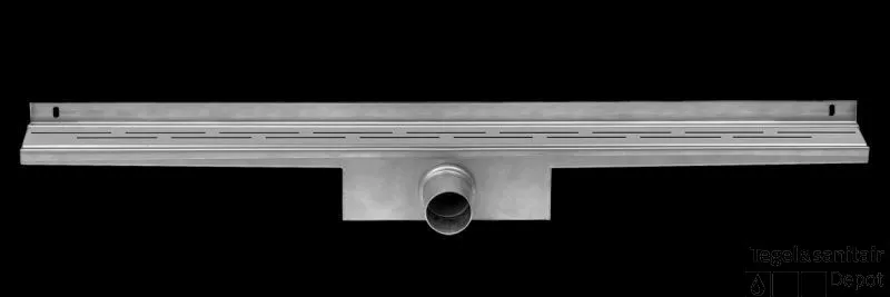 Shop Nu Easy Drain Compact Wall 50 Afvoergoot 6x80 Cm. Zijuitlaat Rvs